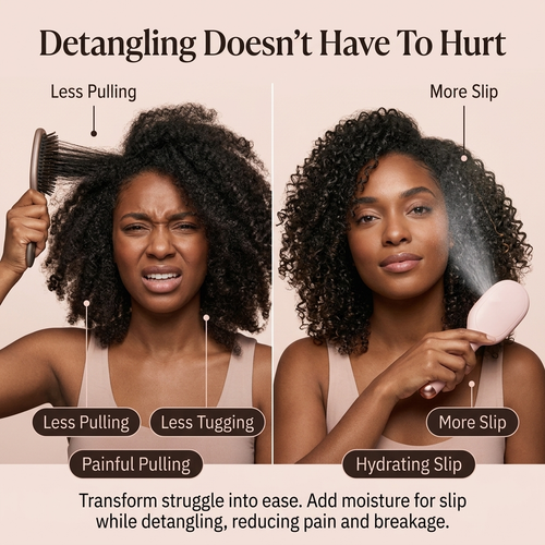 Hydrating Hair Mist Brush